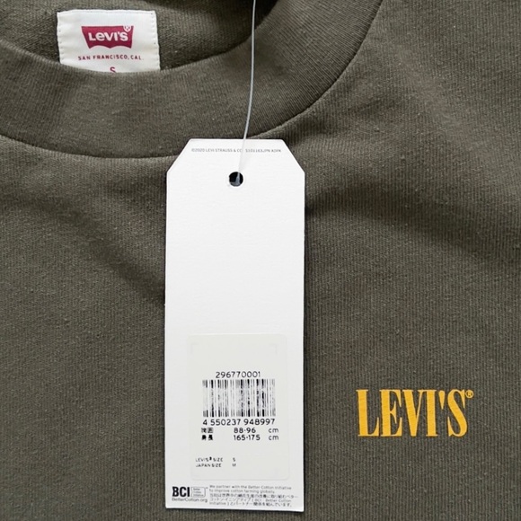 Levi’s Japan Premium Relaxed Fit Logo Tee - Picture 9 of 13